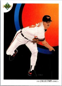 1991 Upper Deck Baseball Card Dave Gregg Olson Baltimore Orioles sk20590