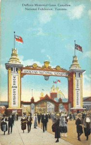 Dufferin Memorial Gates Canadian National Exhibition Toronto Canada postcard