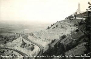 Broadmoor Cheyenne Colorado Springs Colorado 1940s Sanborn RPPC 9375