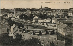 CPA LANNION Vue Generale (1165816)