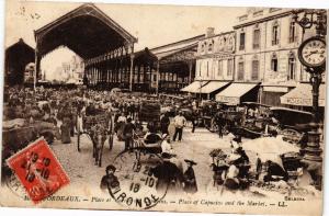 CPA AK BORDEAUX - Place et marcle des captains (192365)