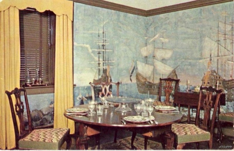 SEA CAPTAIN'S DINING ROOM SHELBURNE MUSEUM VERMONT