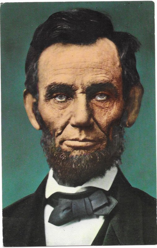 US Illinois. unused. Abraham Lincoln.  Great write up.  Great President..