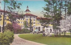 North Carolina Pinehurst Carolina Hotel Entrance Drive Albertype