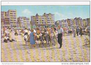 Belgium De Panne Scene de Plage Photo