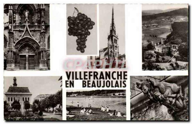 Villefranche - Some views of Vilefranches Beaujolais - Old Postcard