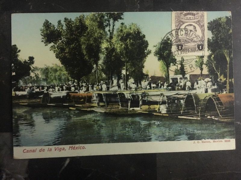 1921 Veracruz Mexico Real Picture RPPC The Viga Channel