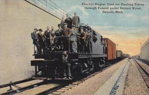 Michigan Detroit Electric Engine For Hauling Trains Through 