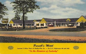 Purcell's Motel US highways 60 and 460 Shelbyville KY