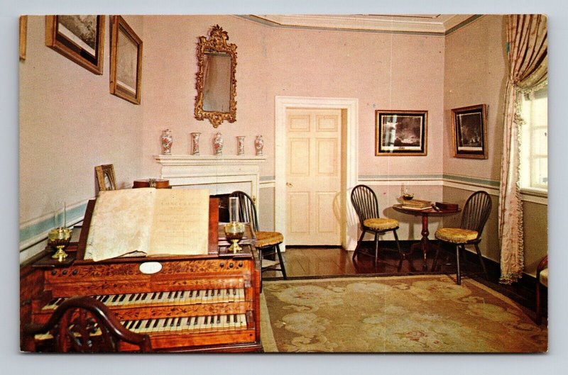 The Little Parlor At Mount Vernon George Washington's Home Virginia Organ