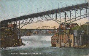 Postcard Monroe St Bridge and Falls Spokane WA