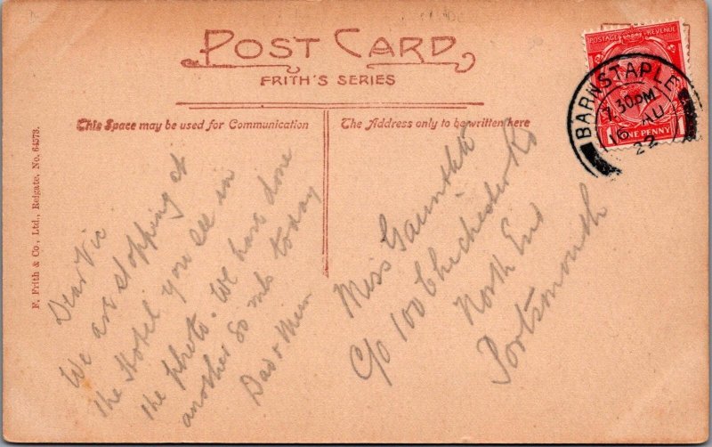 Devon Postcard - Barnstaple, Imperial Hotel  XT167