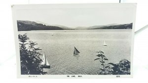 Vintage Friths Rp Postcard The Lake Bala Real Photo