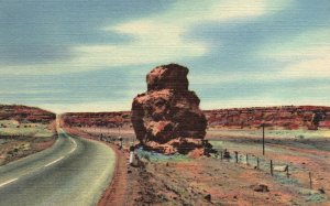 Vintage Postcard I Will Rock On Highway Us 66 Albuquerque New Mexico Southwest