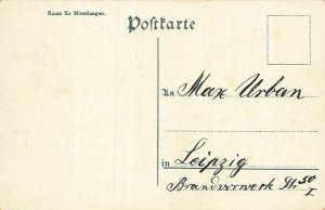 1909 Germany Gruss Vom Schützenfest Leipzig Postcard
