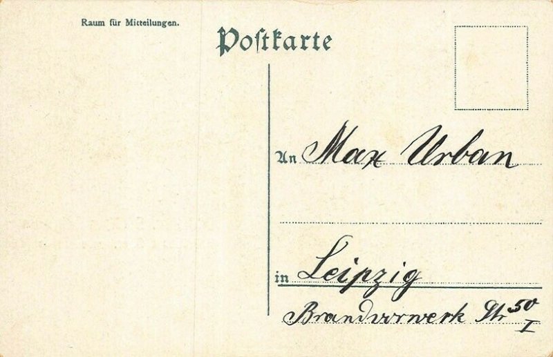 1909 Germany Gruss Vom Schützenfest Leipzig Postcard