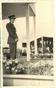 PC BELGIUM, WILLEBROEK, PARADE, ROYALTY, Vintage REAL PHOTO Postcard (b30085)