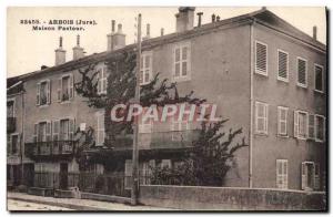 Old Postcard Arbois Pasteur House