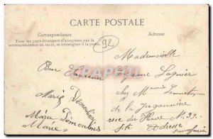 Old Postcard Bas Meudon Panorama Train