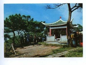 179684 HONG KONG Roadsode pavillon at Lukmachow old postcard