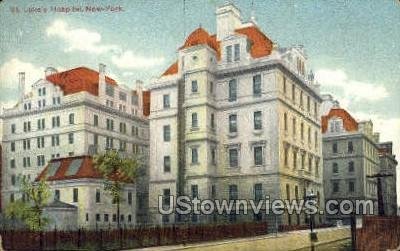 St. Luke's Hospital - New York City s, New York NY  