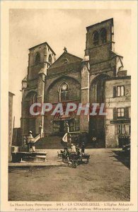 Old Postcard Haute Loire pittorresque La Chaise Dieu Abbey Church