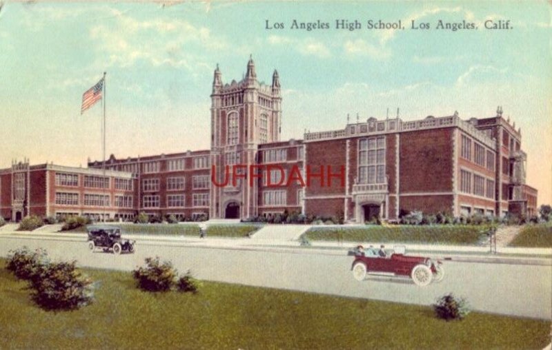 LOS ANGELES HIGH SCHOOL, LOS ANGELES, CA 1923