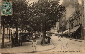 CPA PARIS 11e - La rue d'Angouléme (78780)