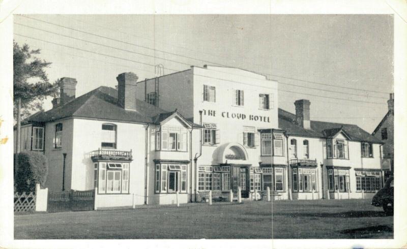 UK The Cloud Hotel Brockenhurst New Forest postcard 01.85