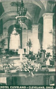 Postcard Lobby at Hotel Cleveland in Cleveland, Ohio