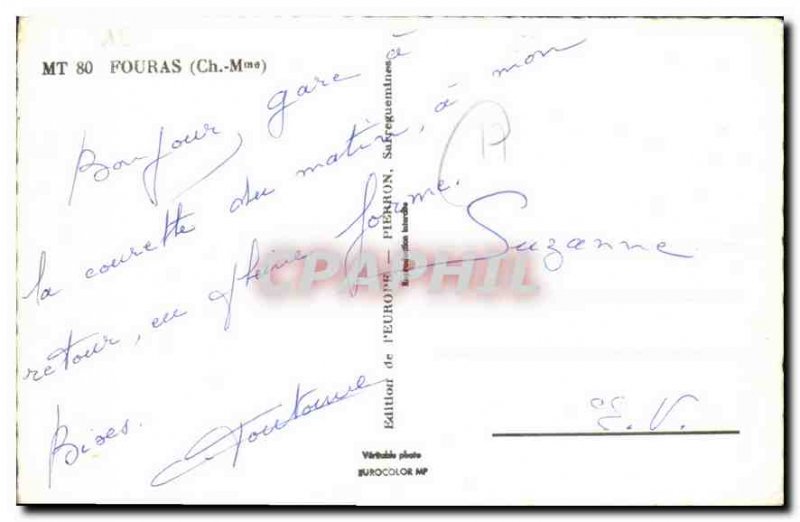 Modern Postcard Fouras