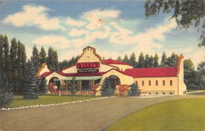 Rochester, New York NY    VILLA RESTAURANT  Roadside   ca1950's Linen Postcard