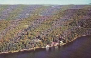 New Hampshire Spofford Camp Notre Dame Aerial View