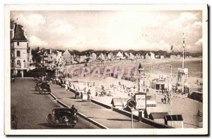 Old Postcard La Baule Vue Generale de la Plage