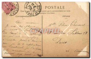 Old Postcard Chartres The new bridge