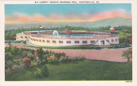 Virginia Martinsville Liberty Heights Swimming Pool