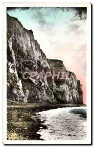 Postcard Old Treport Cliffs