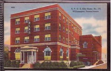 Pa Williamsport Elks Home