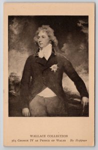 George IV As Prince of Wales By Hoppner Wallace Collection  Postcard R23