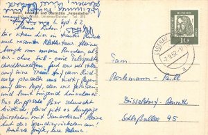 A130 Germany 1962 Hotel Brauerei und Gaststaette Felsenkeller Lauenau/Dpostcard