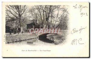 Old Postcard Park Rambouillet Shell