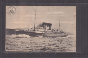 GREAT BRITAIN   SS ANGLIA  L.& N.W.R., c1910 ppc., unused.