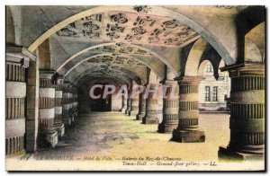 Old Postcard La Rochelle Hotel De Ville From Ground Floor Gallery