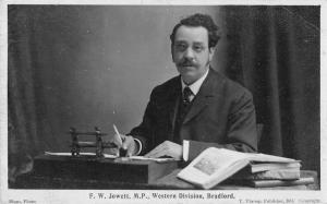 Bradford England FW Jowett Politician Parliament Real Photo Postcard J55590