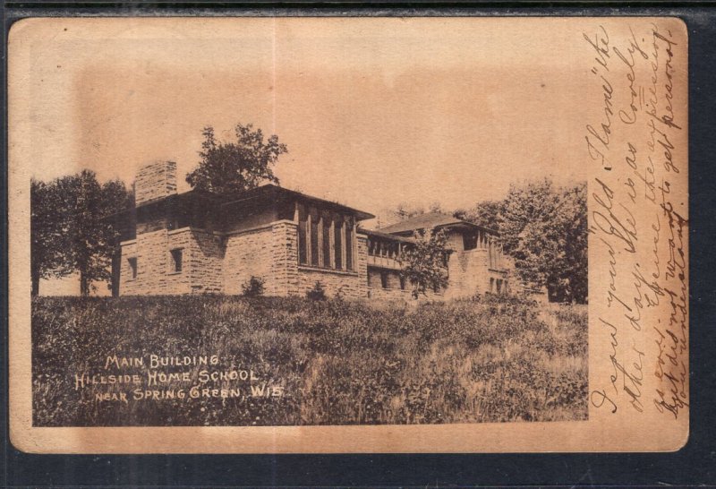 Main Building,Hillside Home School,Near Spring Green,WI BIN