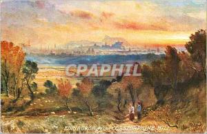  Vintage Postcard Edinburgh from Corstorphine Hill