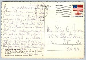 1982  Mayo Clinic Building   Rochester  Minnesota   Postcard