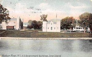 US Government Buildings in Iona Island, New York