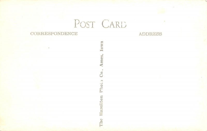 Breakwater Lighthouse Grand Marais Minnesota RPPC Real Photo postcard