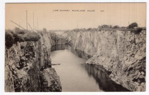 Rockland, Maine, Lime Quarry